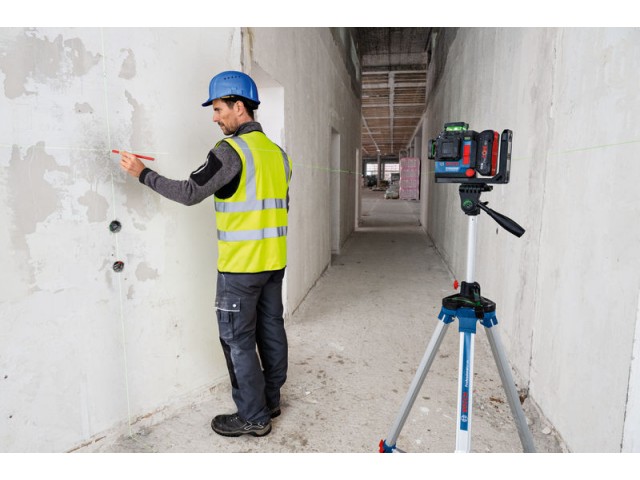 Linijski laser Bosch GLL 18V-120-33 CG v L-BOXX, 0601065101